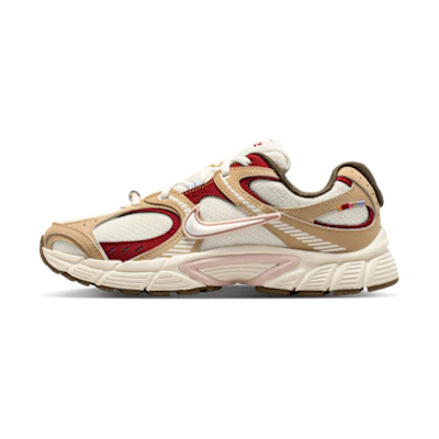 (W) Nike V5 RNR Sneakers Soft Pearl/Phantom/Team Crimson/Metallic Silver