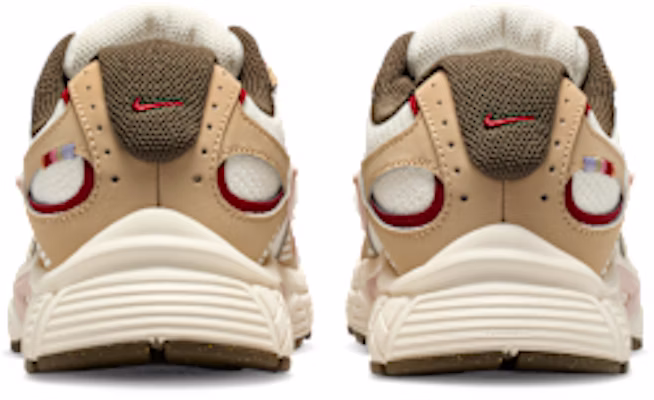 (Women) Nike V5 RNR Sneakers Soft Pearl/Phantom/Team Crimson/Metallic Silver IQ1151-001 Details for (Women) Nike V5 RNR Sneakers Soft Pearl/Phantom/Team Crimson/Metallic Silver IQ1151-001