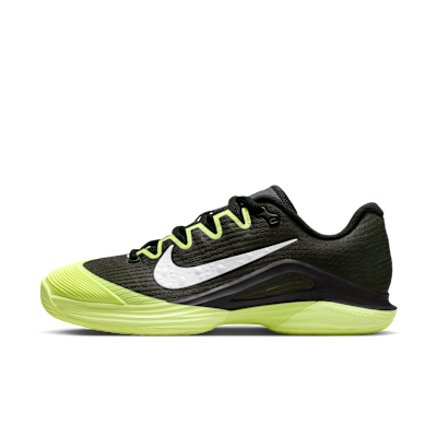 (Women) Nike Vapor 12 Soccer Cleats Black/Light Lemon Twist/Blue Ribbon Heather/White IB6554-001