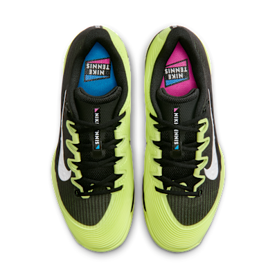 Shop (W) Nike Vapor 12 足球鞋 黑/淡檸檬綠/藍絲緞/白 IB6554-001