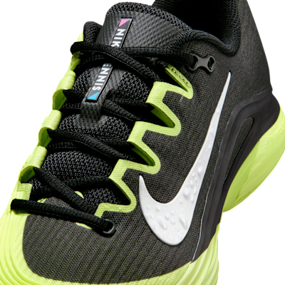 Sizing (W) Nike Vapor 12 足球鞋 黑/淡檸檬綠/藍絲緞/白 IB6554-001