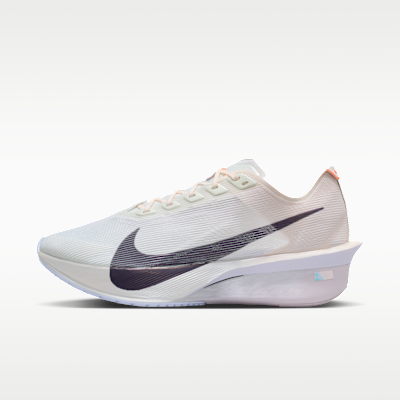 (Women) Nike Vaporfly 4 Barely Green/Chalk/Hyper Crimson/Purple Dynasty HF6412-300