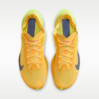 Shop (W) Nike Vaporfly 4 Citron Pulse/Naranja Láser/Hielo Vault/Indigo Burst HF6412-800
