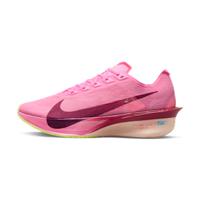 (W) Nike Vaporfly 4 Pink Spell/Hyper Pink/Volt Ice/Bordeaux