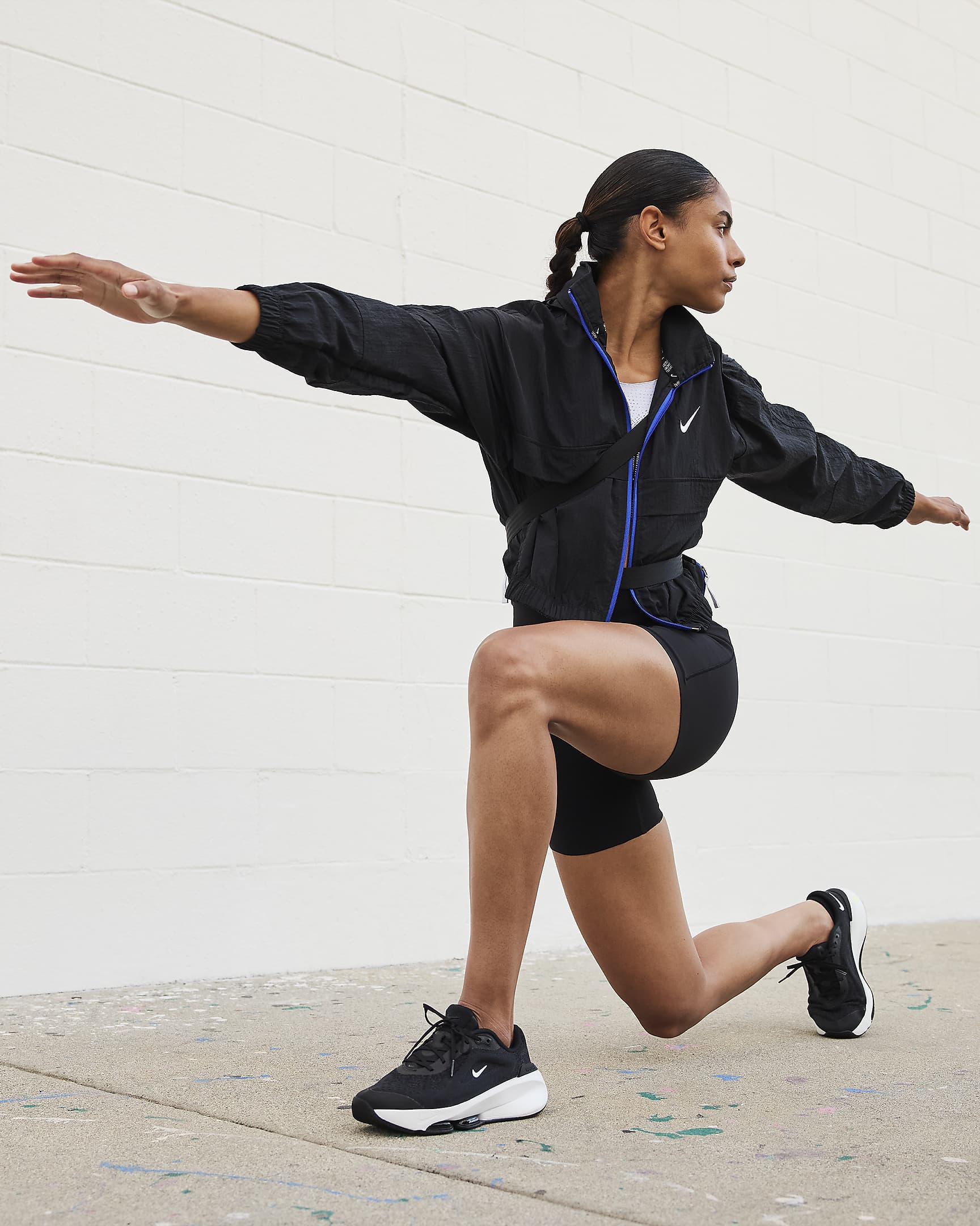 (W) Nike Versair 'Black Summit White' 圖 2