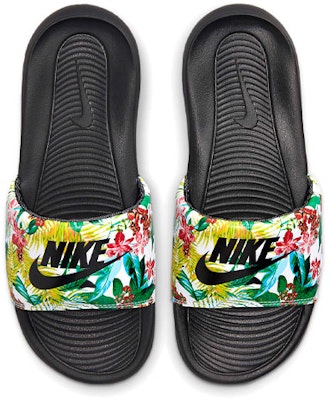 (W) Nike Victori One Bunga Selipar Sukan Bergaya Hitam CN9676-004 Lookbook (W) Nike Victori One Bunga Selipar Sukan Bergaya Hitam CN9676-004
