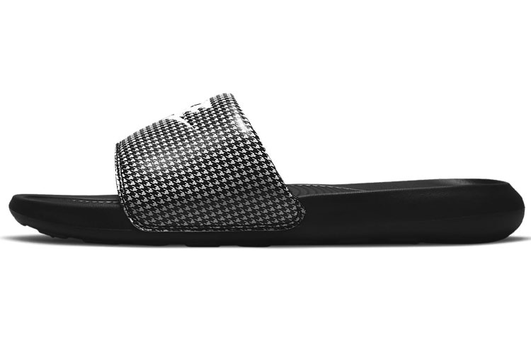 (Women) Nike Victori One Printed Slide 'Black Herringbone' CN9676-009