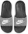 (W) Nike Victori One Printed Slide 'Hitam Herringbone' CN9676-009