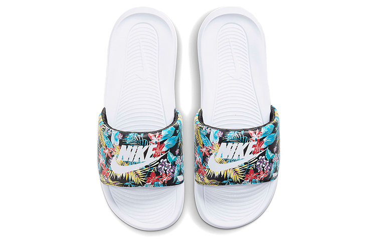 (W) Nike Victori One Printed Slide 'Floral - White' 圖 3