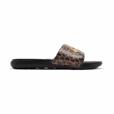 (W) Nike Victori One Printed Slide 'Leopard - Archaeo Brown'