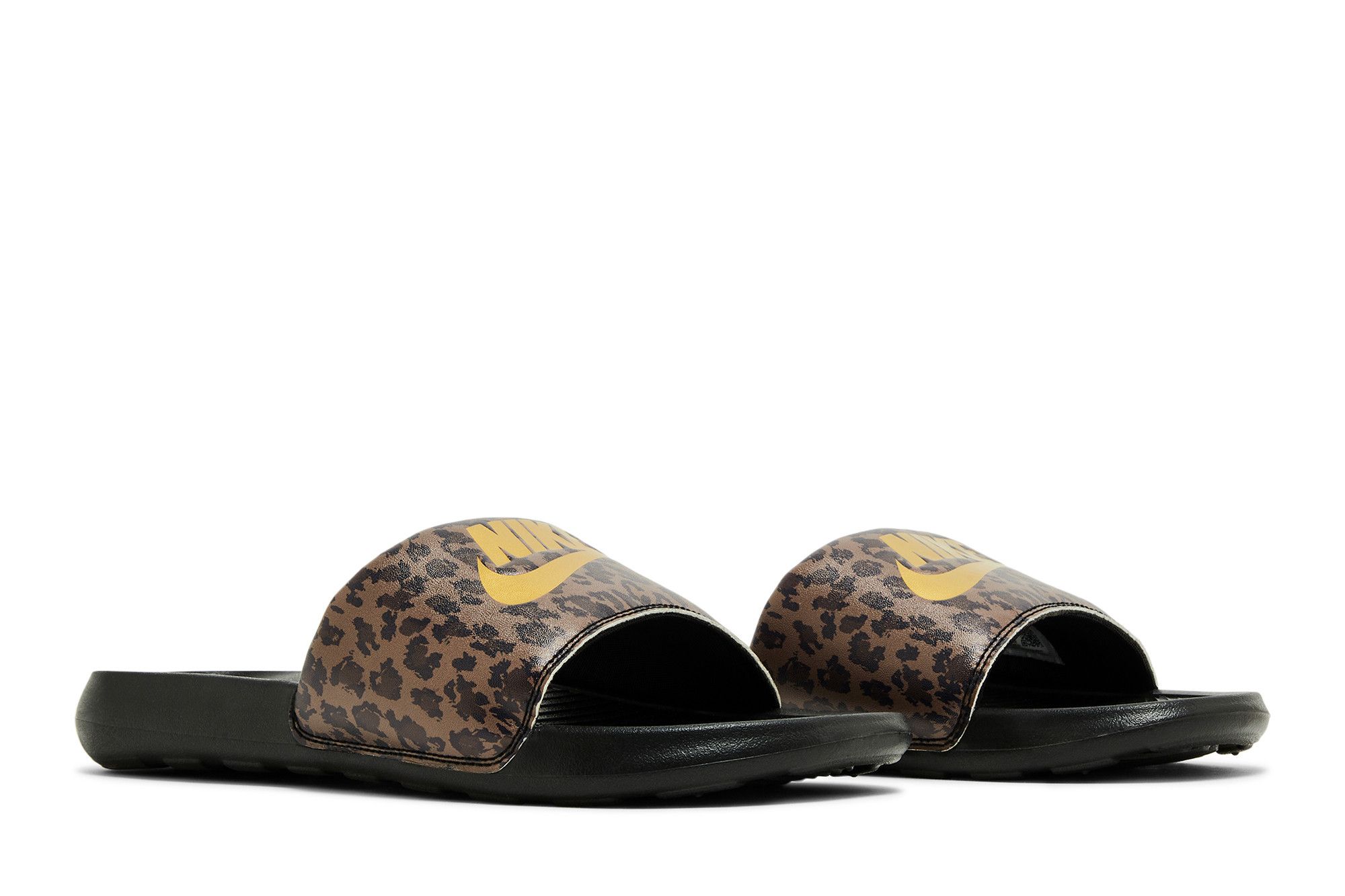Cheap (W) Nike Victori One Slide Estampado 'Leopardo - Marrón Arqueológico' CN9676-200