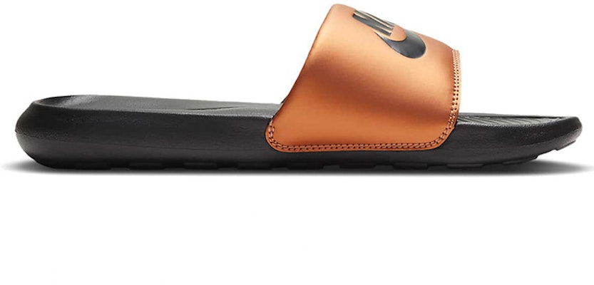 (W) Nike Victori One Slide 'Negro Cobre Metálico' CN9677-003 Order (W) Nike Victori One Slide 'Negro Cobre Metálico' CN9677-003