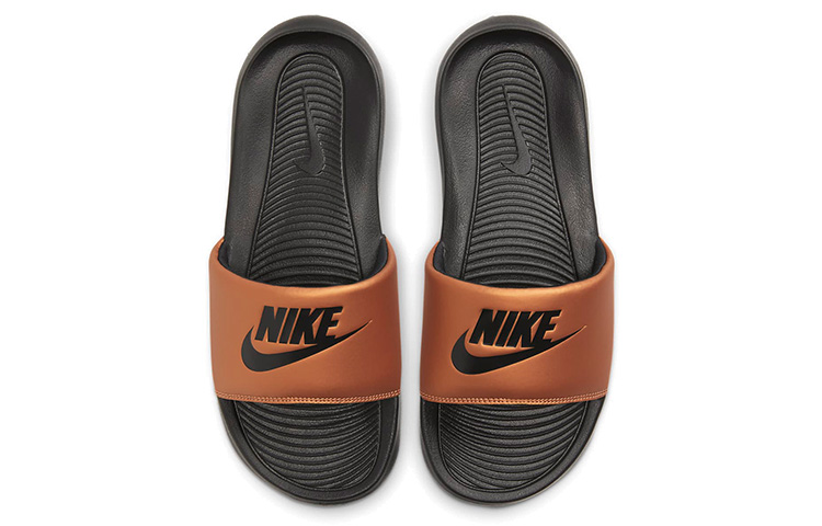 Lookbook (W) Nike Victori One Slide 'Negro Cobre Metálico' CN9677-003