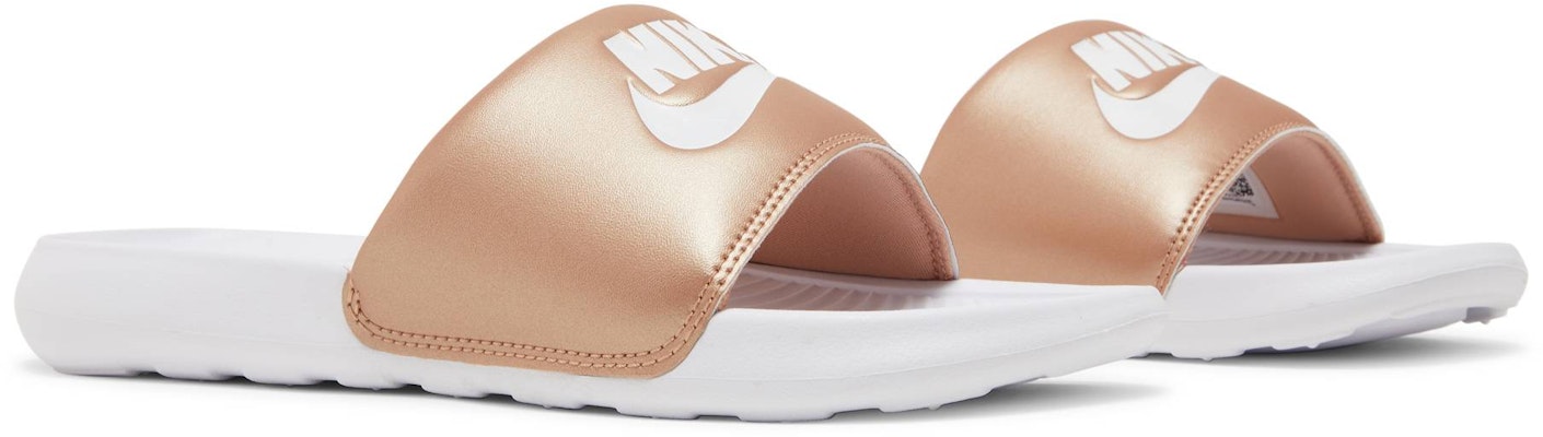 Nike Victori One 潮流運動休閒拖鞋 女款 白金 Cheap Nike Victori One 潮流運動休閒拖鞋 女款 白金