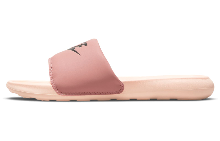 (W) Nike Victori One Slide Mix Slippers Pink-Black 'Pink Black'