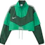 Buy (W) Nike 復古綠配色拼接設計半拉鍊套頭外套 FB8373-323