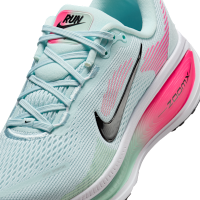 Sizing (W) Nike Vomero 18 Biru Glacier/Putih/Pink Hyper/Hitam HM6804-400