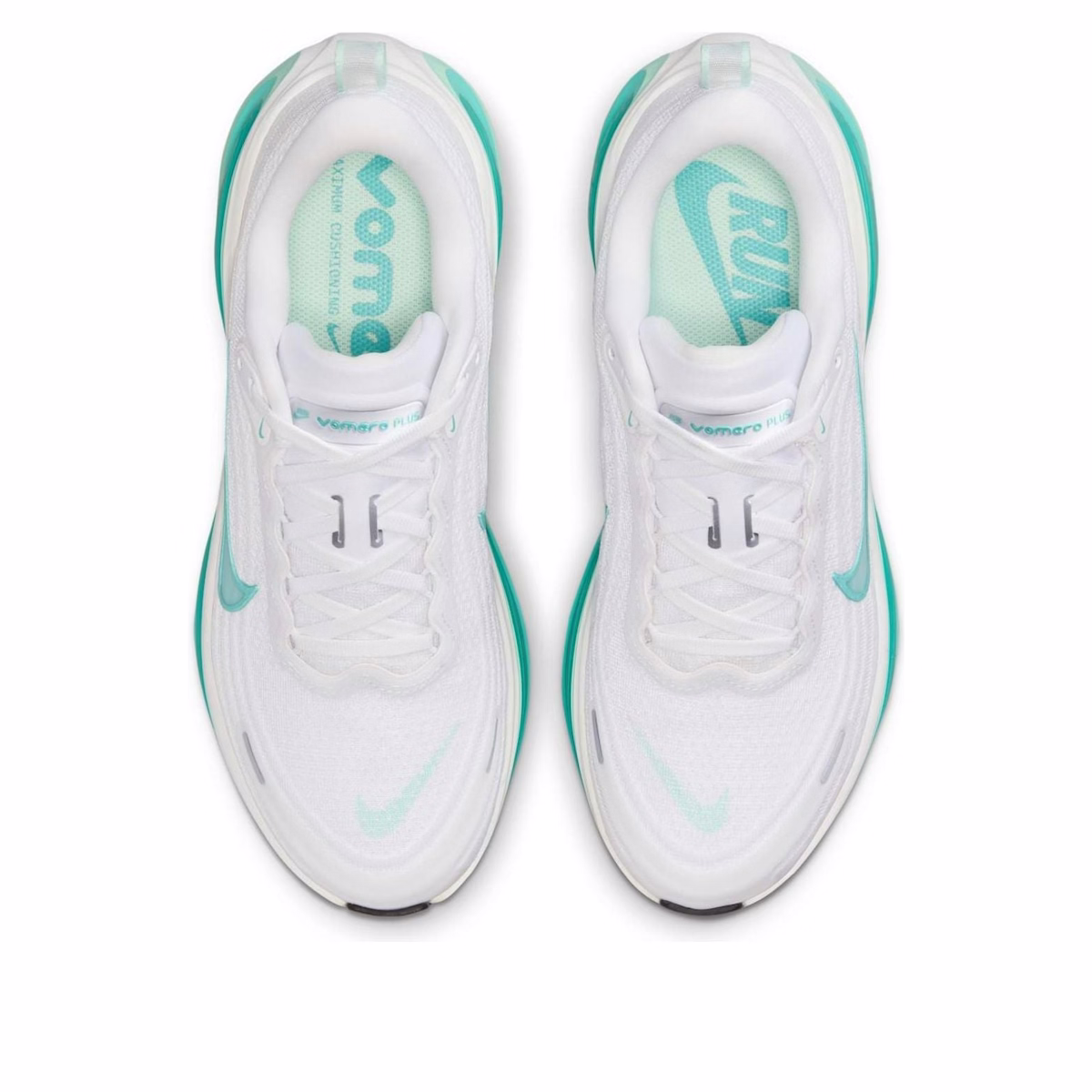 (Women) Nike Vomero Plus 'White Bleached Turquoise'