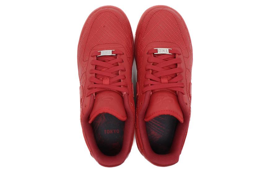 Lookbook 耐吉空军一号低帮城市系列东京奥运会 GS 红色板鞋