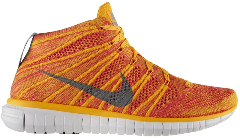 (Women) Nike W'S Free Flyknit Chukka 'Orange' 639699-800