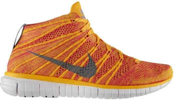 (Women) Nike W'S Free Flyknit Chukka 'Orange' 639699-800 (Women) Nike W'S Free Flyknit Chukka 'Orange' 639699-800