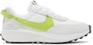 (W) Nike Waffle Debut 'Summit White Atomic Green' Putih Hijau Puncak. DH9523-101