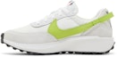 Lookbook (W) Nike Waffle Debut 'Summit White Atomic Green' Putih Hijau Puncak. DH9523-101
