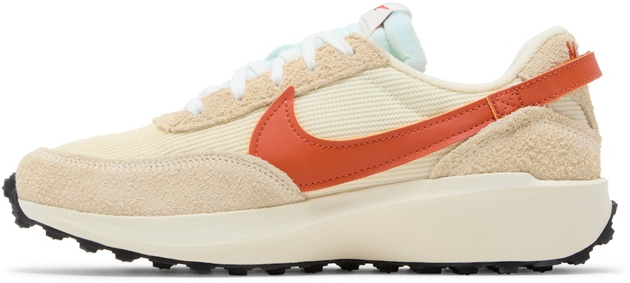(W) Nike Waffle Debut Vintage 'Muslin Campfire Orange' Lelaki Perempuan Sneakers DX2931-100 Lookbook (W) Nike Waffle Debut Vintage 'Muslin Campfire Orange' Lelaki Perempuan Sneakers DX2931-100