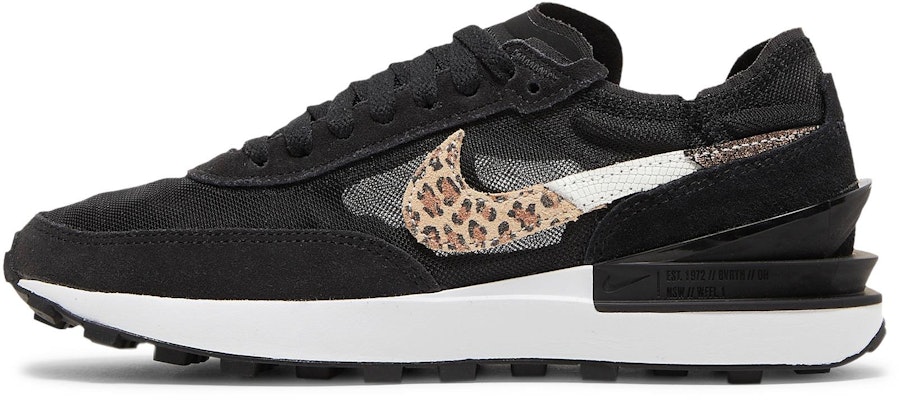 (Women) Nike Waffle One 'Black Leopard' DJ9776-001 Lookbook (Women) Nike Waffle One 'Black Leopard' DJ9776-001
