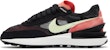 (W) Nike Waffle One 'Black Magic Ember' Hitam Merah Magis DC2533-002
