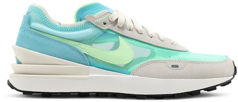 (Women) Nike Waffle One 'Bleached Aqua Lime Glow' DC2533-401 (Women) Nike Waffle One 'Bleached Aqua Lime Glow' DC2533-401