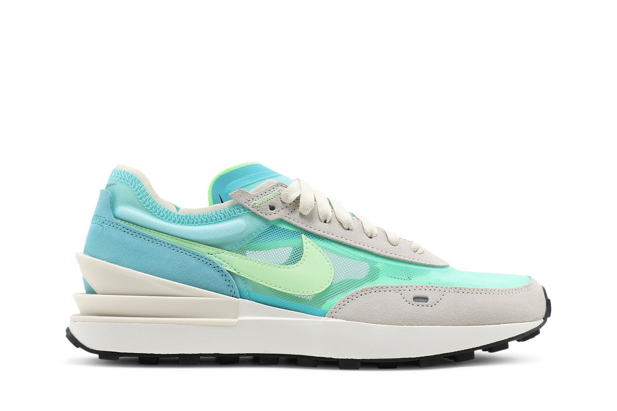 (Women) Nike Waffle One 'Bleached Aqua Lime Glow' DC2533-401