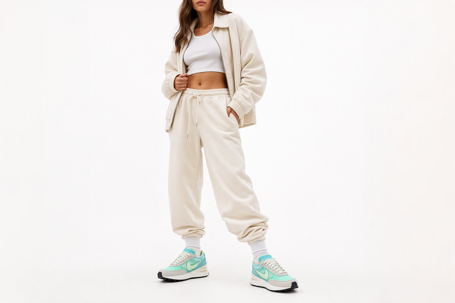 Order (W) ナイキ ワッフルワン "アクアライムグロー" DC2533-401