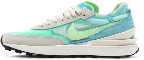 Nike Waffle One 尖叫綠 經典低筒運動休閒鞋 女款 米綠藍 Lookbook Nike Waffle One 尖叫綠 經典低筒運動休閒鞋 女款 米綠藍