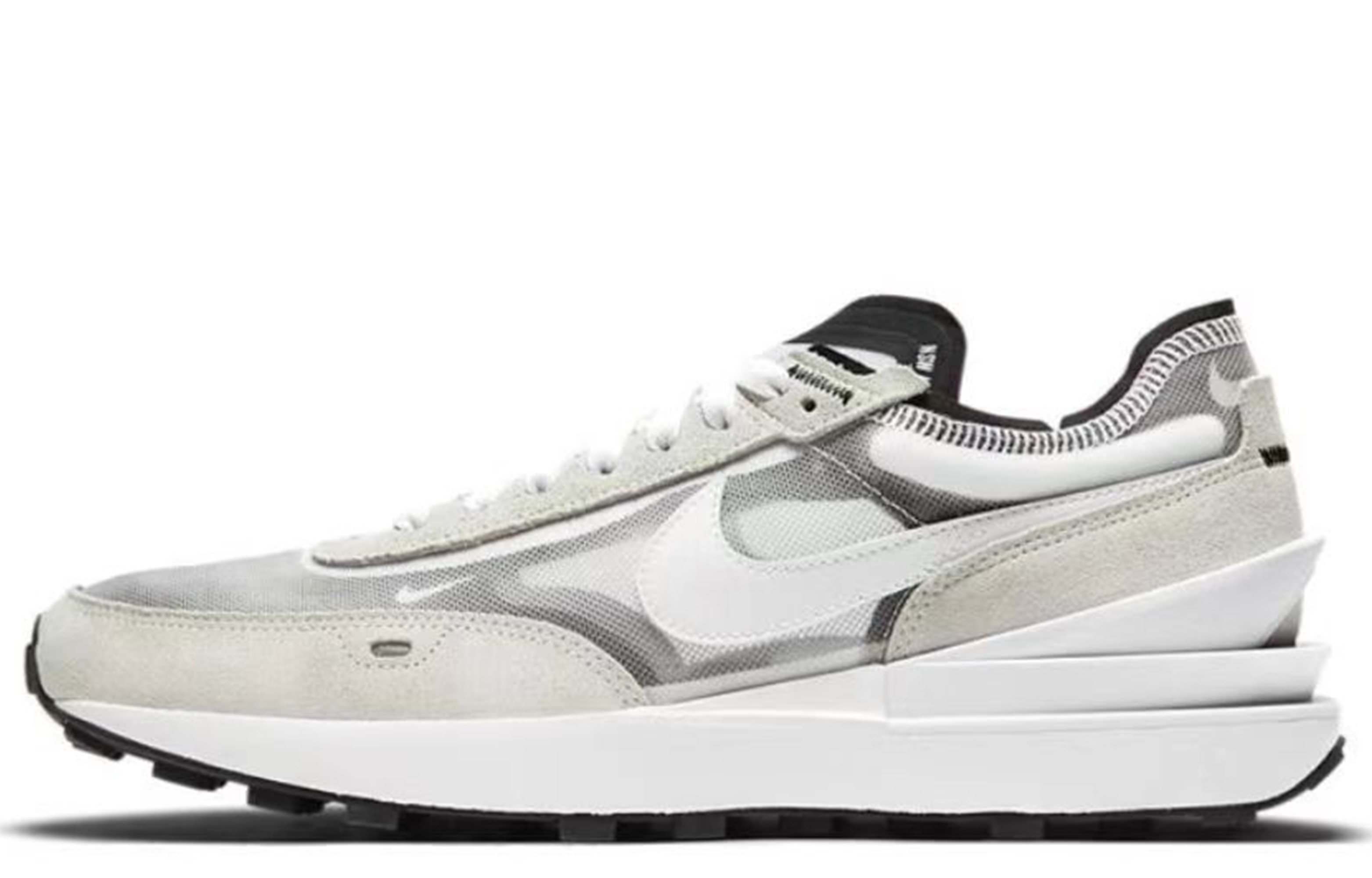 Cheap (W) ナイキ ウィメンズ ワッフル ワン『ダ・ヴィンチ カスタム - ブラック ブルー』DC0481-100-450537 DC0481-100-450537