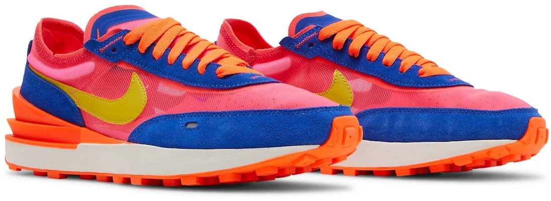 (W) Nike Waffle One 'Azul Racer y Rosa Hyper' DC2533-400 Cheap (W) Nike Waffle One 'Azul Racer y Rosa Hyper' DC2533-400