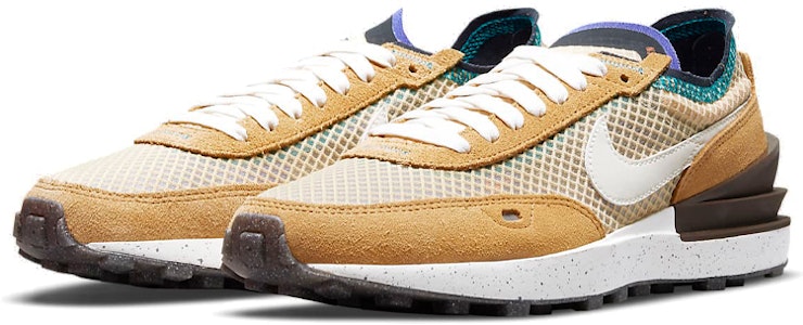 (W) Nike Waffle One 'Twine' Lelaki Wanita Sneakers DM6437-737 Lookbook (W) Nike Waffle One 'Twine' Lelaki Wanita Sneakers DM6437-737