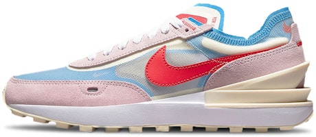 (Women) Nike Waffle One Pink Red Blue DN5057-600 (Women) Nike Waffle One Pink Red Blue DN5057-600