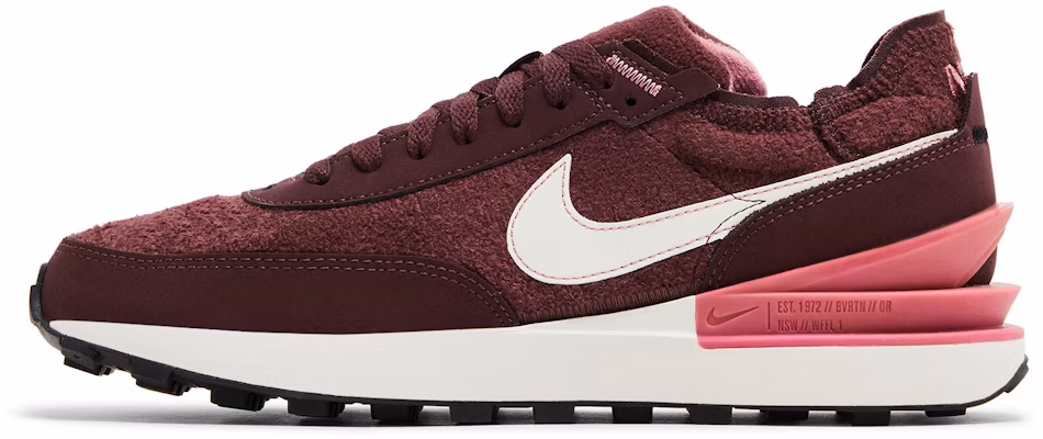 (Women) Nike Waffle One SE 'Burgundy Crush' DQ5141-600 Lookbook (Women) Nike Waffle One SE 'Burgundy Crush' DQ5141-600