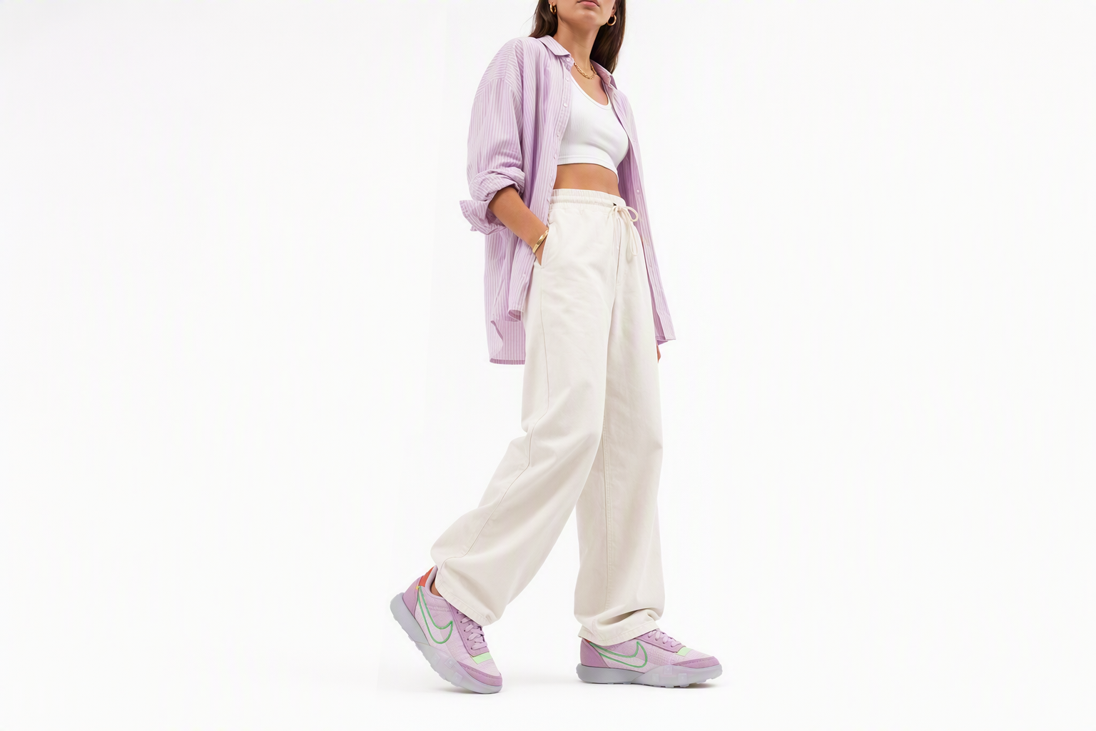 Order （女性）Nike Waffle Racer 2X '淺北極粉' CK6647-601