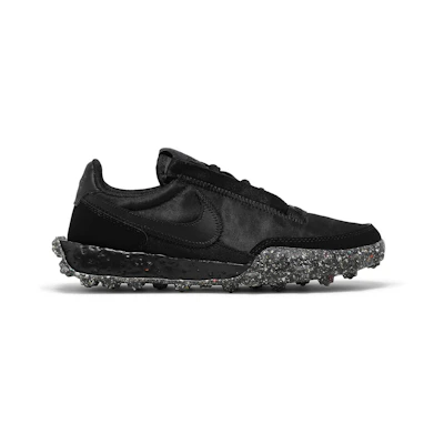 (W) Nike Waffle Racer Crater 'Black'
