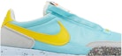 Order (W) Nike Waffle Racer Crater 'Bleached Aqua' - Biru Pudar CT1983-400