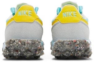 (W) Nike Waffle Racer Crater 'Bleached Aqua' - Biru Pudar CT1983-400 Details for (W) Nike Waffle Racer Crater 'Bleached Aqua' - Biru Pudar CT1983-400