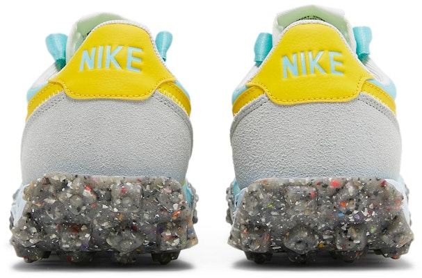 (Women) Nike Waffle Racer Crater 'Bleached Aqua' CT1983-400 Details for (Women) Nike Waffle Racer Crater 'Bleached Aqua' CT1983-400
