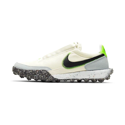 (W) Nike Waffle Racer Crater 'Pale Ivory Electric Green'
