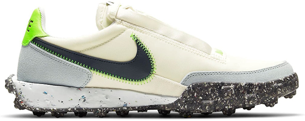(Women) Nike Waffle Racer Crater 'Pale Ivory Electric Green' CT1983-102 Order (Women) Nike Waffle Racer Crater 'Pale Ivory Electric Green' CT1983-102