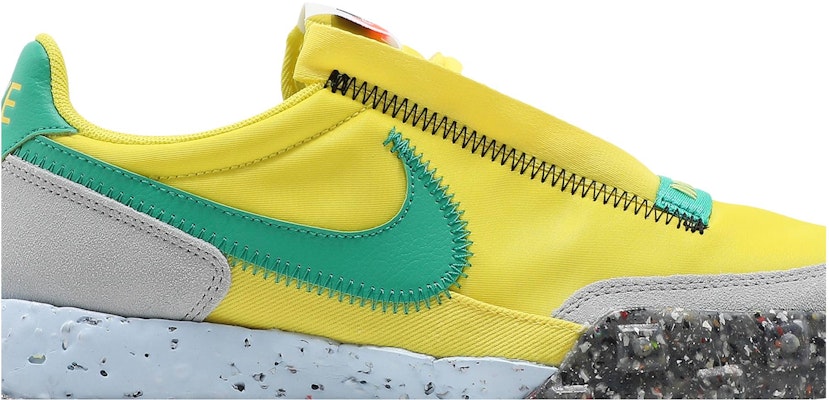 (Women) Nike Waffle Racer Crater 'Yellow Strike Roma Green' CT1983-701 Order (Women) Nike Waffle Racer Crater 'Yellow Strike Roma Green' CT1983-701