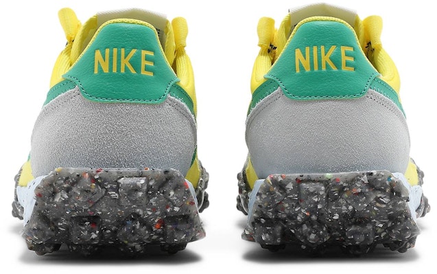 (Women) Nike Waffle Racer Crater 'Yellow Strike Roma Green' CT1983-701 Details for (Women) Nike Waffle Racer Crater 'Yellow Strike Roma Green' CT1983-701