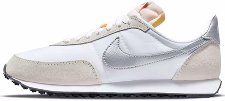 (Women) Nike Waffle Trainer 2 'White Metal Silver' DA8291-101 (Women) Nike Waffle Trainer 2 'White Metal Silver' DA8291-101