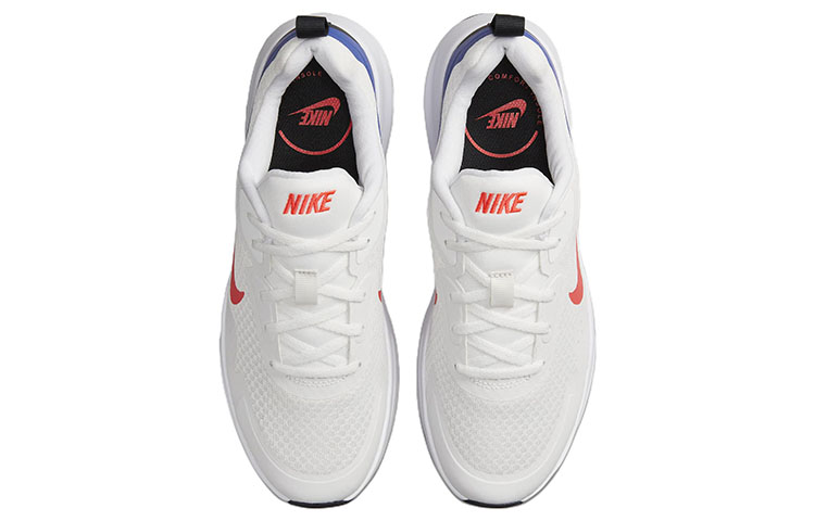 (W) Nike Wearallday 'White Red' 圖 4